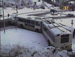 [Stuck Metro Bus]